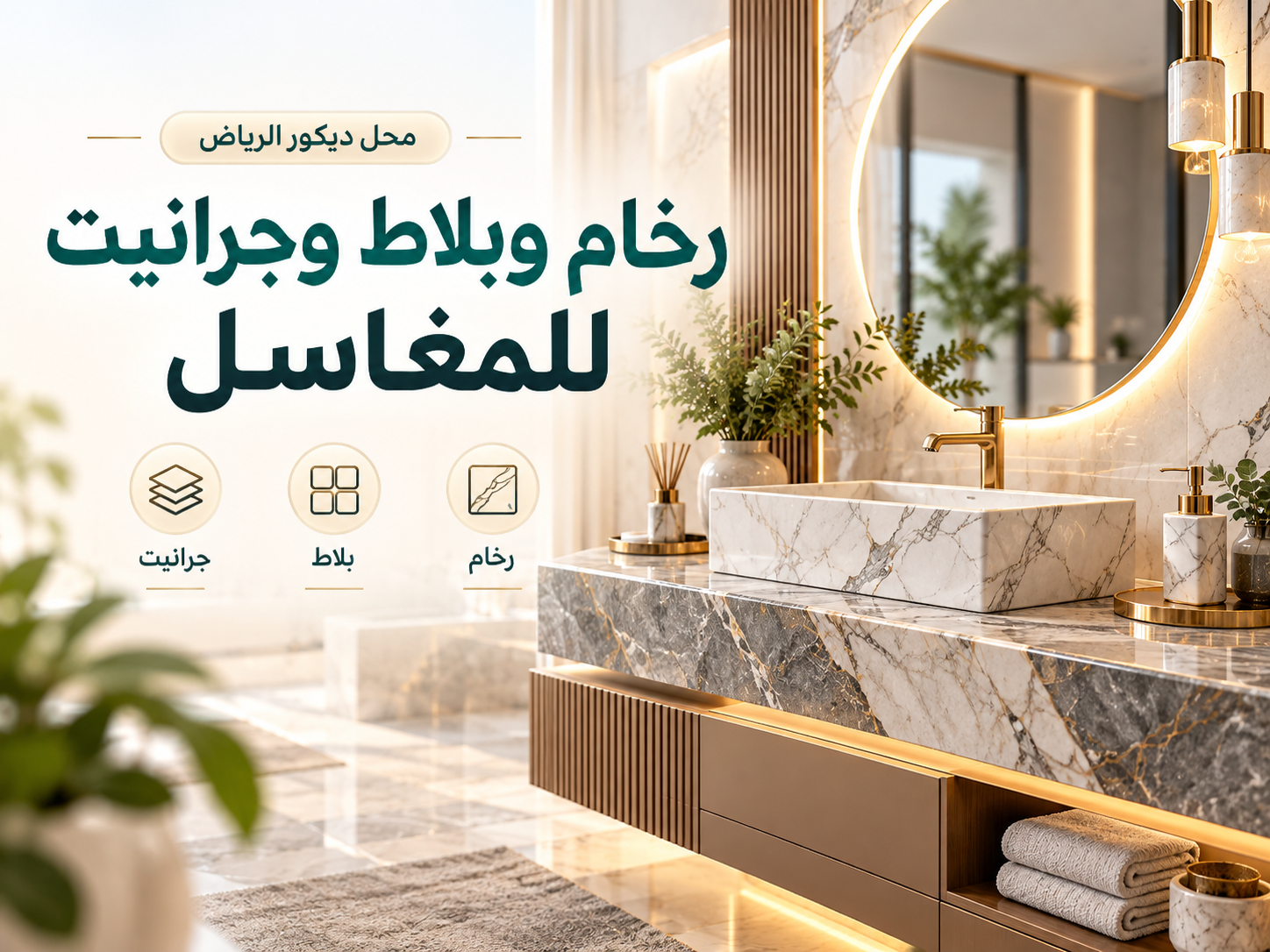 بديل رخام وتشطيبات في الرياض